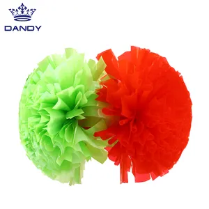 Wholesale Price Cheerleading Pom Pom Flower For Girls Dance Team Competition