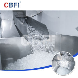 120 टन वाणिज्यिक बर्फ ट्यूब निर्माता मशीन स्वचालित ऊर्जा बचत मोटर उच्च उत्पादकता - Product Image 2