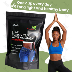 Tè Dimagrante Dromaka con Logo Personalizzato, con Moringa, Delicato per Ridurre il <span class=keywords><strong>Grasso</strong></span> Addominale <span class=keywords><strong>e</strong></span> Perdere Peso, Tè Snellente per Donne - Product Image 5