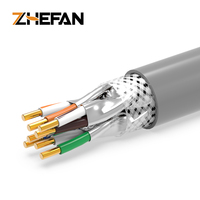 ZHEFAN blindé réseau stp ftp Cat6 câble Cat6a certificateur Lan Cat 6 câble sftp