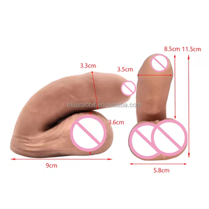 Prothèses FTM Real Touch, équipement de package, pénis réaliste en silicone souple pour transgenres lesbiennes - Product Image 2