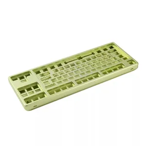 CNC Machining Keyboard Case Anodize Aluminum Brass Keyboard Kits Custom Best Chinese Keyboard Manufacturer