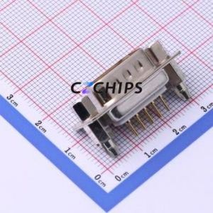 D-DMSC09PM-F001 D-Sub/VGA Connector Through hole Component (THT) Connector Standard D-Sub Male 9P Through Hole - Product Image 2