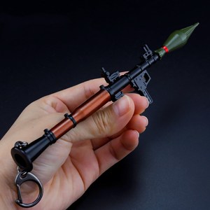 Mini Pistolet en Métal Moulé Sous Pression, Jouet <span class=keywords><strong>de</strong></span> Collecte <span class=keywords><strong>Militaire</strong></span> pour Garçon, Cadeau PUBG CS GO, 18CM, PG-7 - Product Image 2