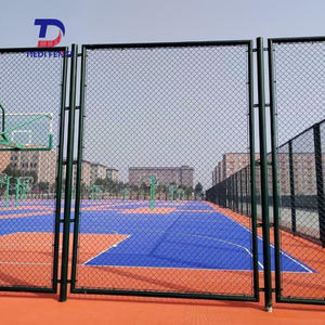 Prix Badminton/basket-ball/volley-ball/baseball champ extérieur/terrain de football/tennis/futsal cour frontière treillis métallique clôture à maillons de chaîne - Product Image 5