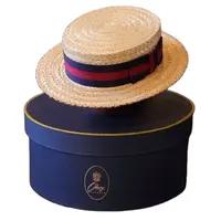 Personalizado de alta qualidade impressa caixa de chapéu/chapéu caixa de embalagem