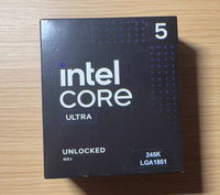 Nouveau processeur de jeu de bureau U5-245K pour Core Ultra 5 245K, CPU en boîte 14C/14T LGA 1851 5.2GHz avec prise en charge DDR5