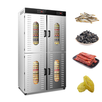Fabrieksprijs Automatisch Gemakkelijk Schoon Te Maken 88 90 Trays Fruitdroogmachine Industriële Commerciële Fruitgroenten Voedseldehydrator