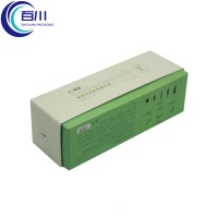 Caja de Regalo Ecológica Personalizada con Logotipo en Relieve Verde, Caja Rígida con Espuma para Jabón, Productos de Cuidado de la Piel y Cosméticos