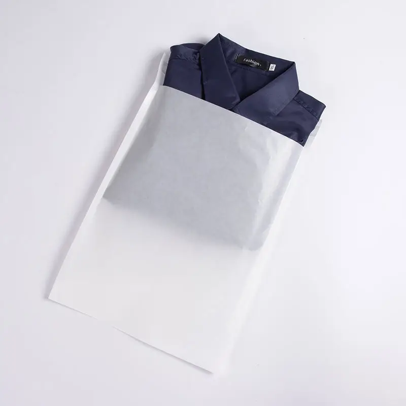Gift Packaging Bags Semi-clear Logo Printing Shipping Mailer Glassine Paper Mailing Envelope