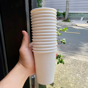 Recyclable Single Wall Paper Cup for Hot & Cold Beverages Sustainable Disposable Drinkware Good Price