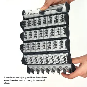 Juego de Destornilladores Magnéticos de Precisión 128 <span class=keywords><strong>en</strong></span> 1, Herramienta Multifunción para Desmontaje del Hogar, Tipo Carrete con Almacenamiento de Puntas, Combinación para Reparaciones - Product Image 5