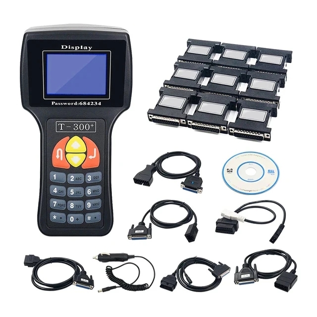 Latest Version V23.98 T-300 English/Spanish for Multi-Cars Key T 300 Anti-Theft T300 Key Programmer for Cars