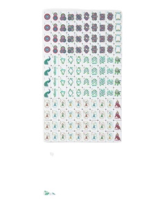 Exquisito Juego de Mahjong Americano con Diseño Floral Moderno y Lujoso, con 160 Fichas Acrílicas Duraderas para Entretenimiento en el Hogar - Product Image 4