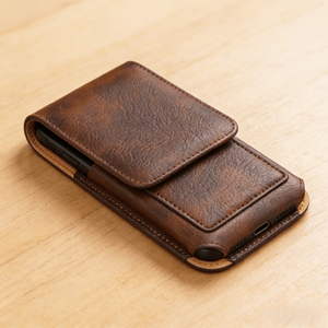 Sac de téléphone professionnel en cuir synthétique imperméable, fin et <span class=keywords><strong>portable</strong></span> - Product Image 3