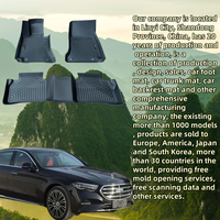 Convient aux tapis de voiture Mercedes Benz E200 2020 + avec protection contre les intempéries.