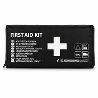 Trousse de premiers soins compacte et étanche DIN13164 FK006, sac médical de survie d'urgence automobile