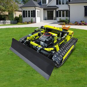 Cortadora de Césped Económica con Altura de Corte Ajustable, con Batería y Rieles para Tractor - Product Image 1