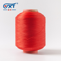 Fil de polyester teint de haute qualité SCY à simple enveloppe pour le tricotage de chaussettes