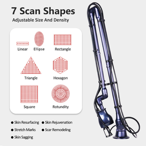 Machine à laser fractionné au CO2 portable 10600 nm 3000 W 3 modes de traitement pour le rajeunissement de la peau, le raffermissement et l'élimination des rides - Product Image 6