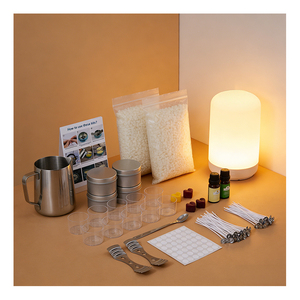 Luxury <b>Candle</b> <b>Making</b> <b>Kits</b> Jar Packaging White Lid Aromatherapy Soy Blend Wedding Favor Boutique Showcase Collection Deluxe - Product Image 6