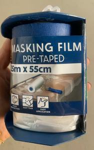 Ruban <span class=keywords><strong>de</strong></span> masquage en plastique pré-coupé avec distributeur à lame, film <span class=keywords><strong>de</strong></span> protection en plastique pour automobile, électroménager et meubles - Product Image 3