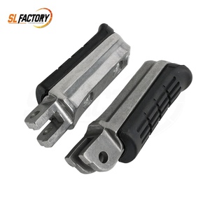 Reposapiés Delantero de Aluminio Resistente para Motocicleta, Pedales para Conductor, Compatible con <span class=keywords><strong>HONDA</strong></span> CB400 CB600 98-06 CB900 CB919F 02-07 CB1000 94-95 - Product Image 4