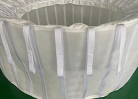 Sac filtrant centrifuge en maille PGZ à débits élevés, à fond plat, à tirage vertical, avec décharge par le bas
