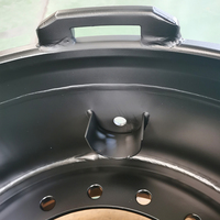 Jante en acier personnalisée OEM 25-17.00 pour chargeuse sur pneus DOOSAN DL220 DL250, pneu OTR 20.5R25