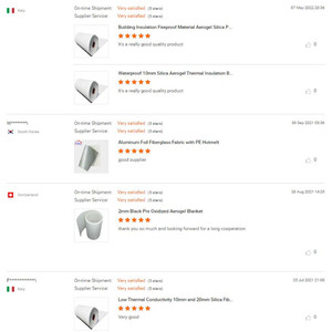 Aérogel Conducteur 0017 Isolation Intérieure 10 mm Panneau d'Isolation en Aérogel Matériel de Construction - Product Image 6