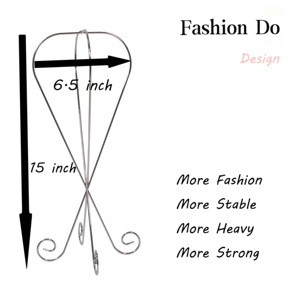 Nueva RECOMENDACIÓN DE LLEGADA Moda y hermoso marco de Peluca de metal para pelucas personales Almacenamiento y exhibición exquisitos - Product Image 4