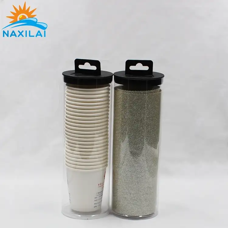 Nax1fpersonalizado tamanho transparente embalagem de caixa de alimentos, tubo de plástico transparente com tampa tubos de cilindro