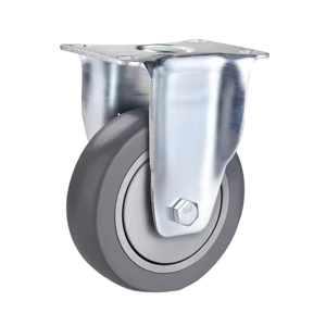 HEALING Premium Industrial 75mm Rollen räder Heavy Duty 3 4 5 Zoll Universal PVC TPR PP Bremse Starre drehbare Möbel rolle OEM - Product Image 2