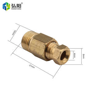 <span class=keywords><strong>Diviseur</strong></span> <span class=keywords><strong>de</strong></span> débit d'huile réglable <span class=keywords><strong>de</strong></span> type embout avec vanne à aiguille pour lubrification multipoints - Product Image 2