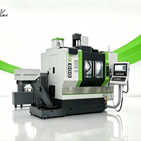 Centre d'usinage vertical CNC 5 axes MX800, broche conique HSKA63, machine de travail des métaux de précision moyenne intensité