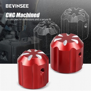 Bevinsee ฝาครอบวาล์วป้องกัน a/c อลูมิเนียมกลึง CNC #3C0820581สำหรับ Volkswagen Beetle <span class=keywords><strong>5C</strong></span> 2012-2019