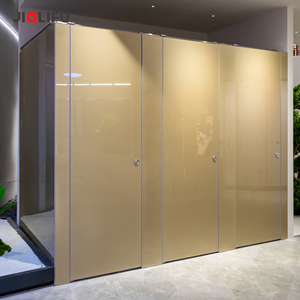 Mamparas de Baño Personalizables, <span class=keywords><strong>Paneles</strong></span> de Vidrio <span class=keywords><strong>para</strong></span> Cubículos de Inodoro <span class=keywords><strong>para</strong></span> Centros Comerciales - Product Image 2