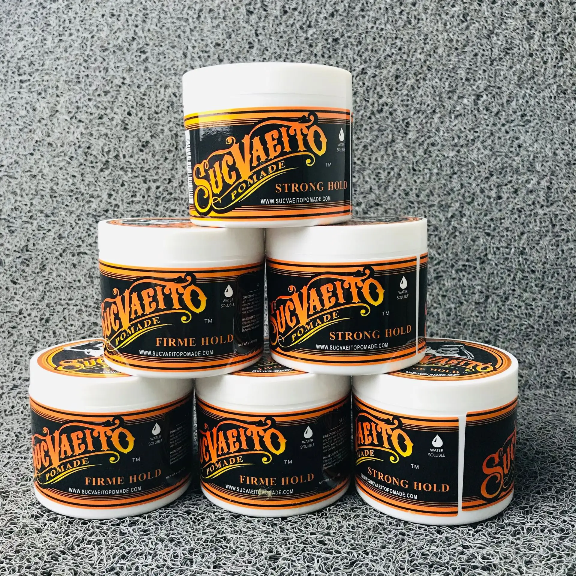 Suavecito pomata Gel 4oz 113g stile forte che ripristina i modi antichi è grande scheletro capelli affettati indietro capelli olio cera fango