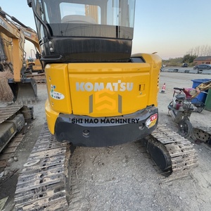 Mini-excavatrice hydraulique japonaise Komatsu PC40MR de haute qualité (99 %) pour travaux d'aménagement paysager, petite taille, avec chenilles en caoutchouc. - Product Image 1