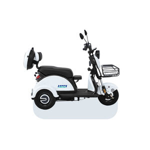 Triciclo eléctrico para pasajeros adultos, triciclo de carga con asiento, triciclo eléctrico de carrocería abierta, scooter de tres ruedas con techo - Product Image 2