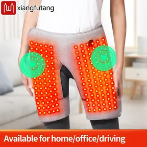 Graues elektrisches Hüft heizkissen mit Timing Control Vibrations <span class=keywords><strong>massage</strong></span> gerät zur Linderung von Oberschenkel-/Gesäß-Ischias nerven - Product Image 3