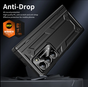 เคสเกราะมีขาตั้งสองชั้นสำหรับ Samsung, เคสป้องกันบานพับ Fold6 Galaxy รุ่น Plus และรุ่นป้องกันหน้าจอในตัว - Product Image 3