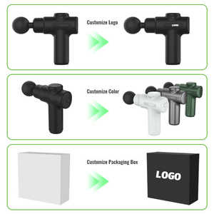 Mini Pistola de Masaje Eléctrica Portátil Profesional, Excelente para Uso Doméstico, Refuerzo de Vibración, Masaje Corporal y de Cabeza - Product Image 4