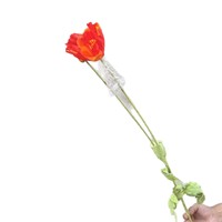 Fleurs de pavot artificielles en soie réalistes de haute qualité, 2 tiges, faites à la main, vente en gros pour mariage, Pâques, fête, photographie à domicile