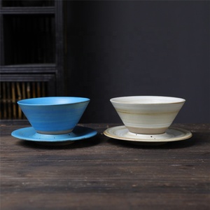 Tasse en céramique rétro populaire Design moderne tasse de soucoupe volante tasse à café créative en grès transfrontalier - Product Image 3