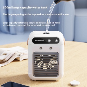 Portable Water Cooled Small Cooling Fan Mobile Mini Evaporative Desk Air Cooler Lasting Spray X-899 Portable Design Compact - Product Image 6