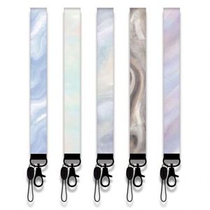 Hot Selling Small Polyester <b>Wristlet</b> Wrist Lanyard Strap Heat Transfer Sublimation Custom Keychain Short Lanyard - Product Image 4