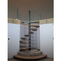 DAIYA — kits d'escaliers en spirale, avec bande en bois massif