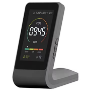 Big Display Eco-friendly ABS Air Analytical Instruments Semiconducting Oxides Humidity Sensor Multigas Detector
