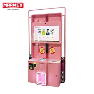 Marwey interior centro comercial impresión rápida HD belleza Cámara fotomatón Popular 32 "Pantalla táctil Selfie fotomatón quiosco - Product Image 2